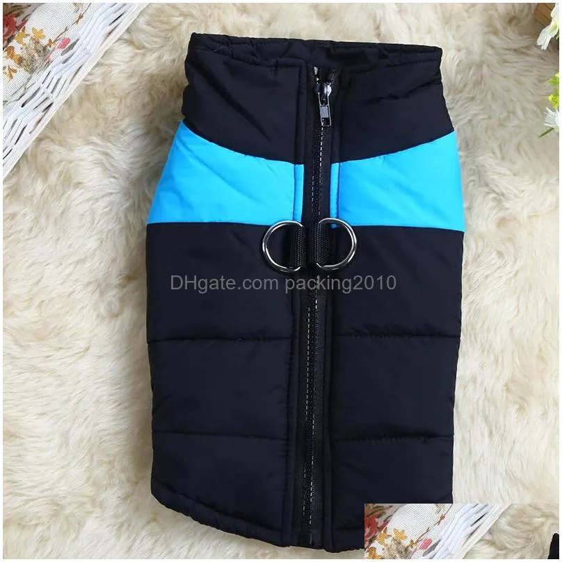 autumn and winter pet dog clothes ski suit outdoors cotton padded vest w ventilation jacket fashion cloth new arrival 4 8zz m2