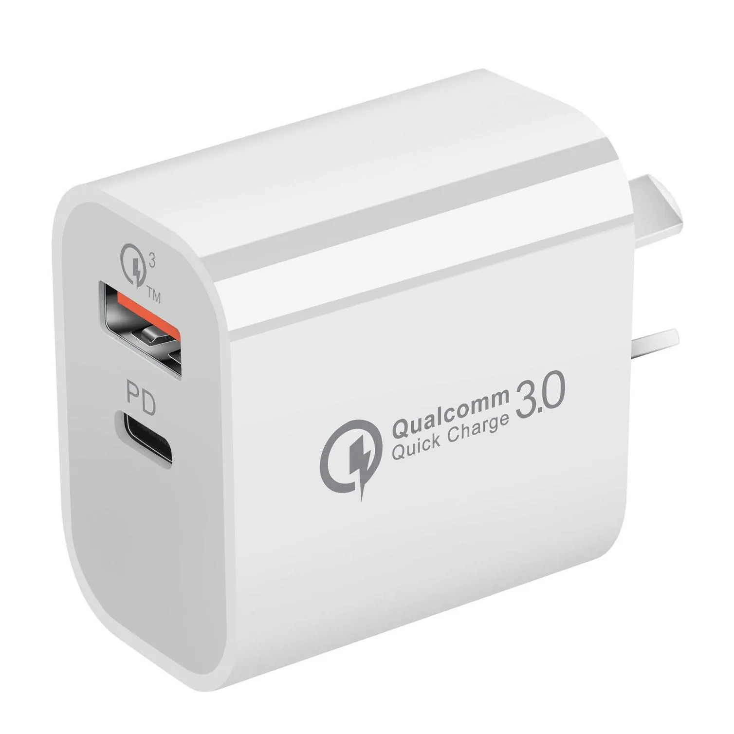 a and c pd  steady qc 3.0 for 12 pro xs max xr 8 fast charging usb type c wall adapter samsung lg 3a compatible two port