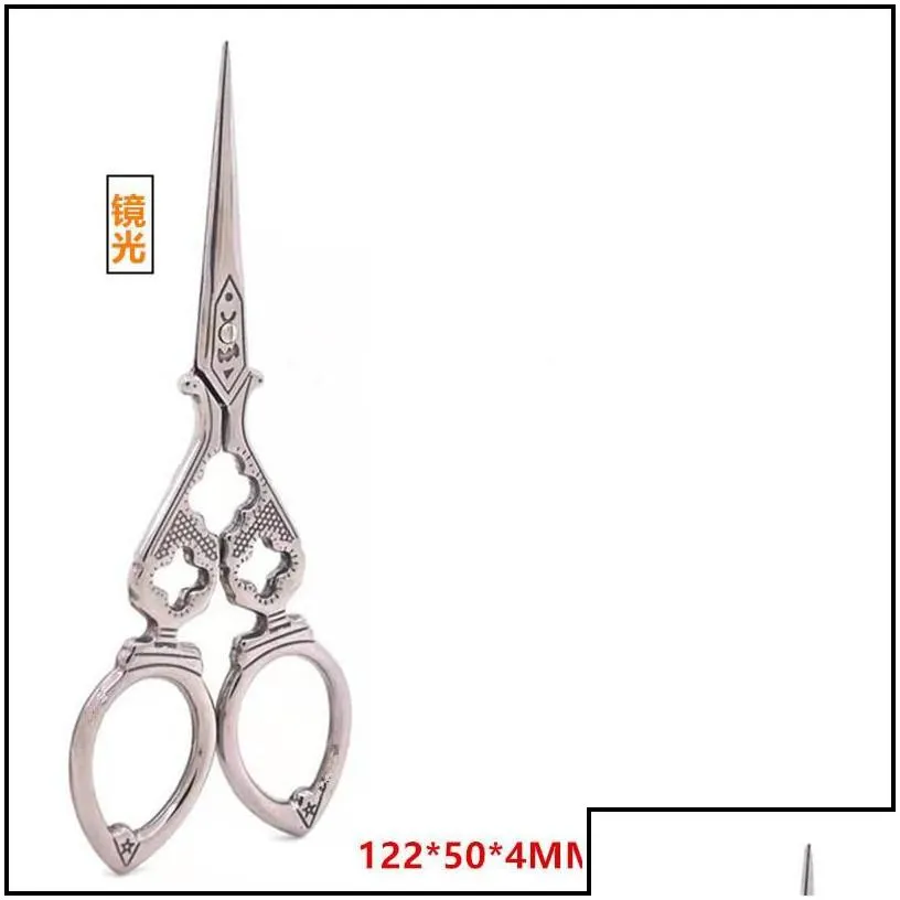 craft tools sewing embroidery vintage scissor craft gold zigzag tailor scissors for fabric thread cutter tools handicraft 20220510 d