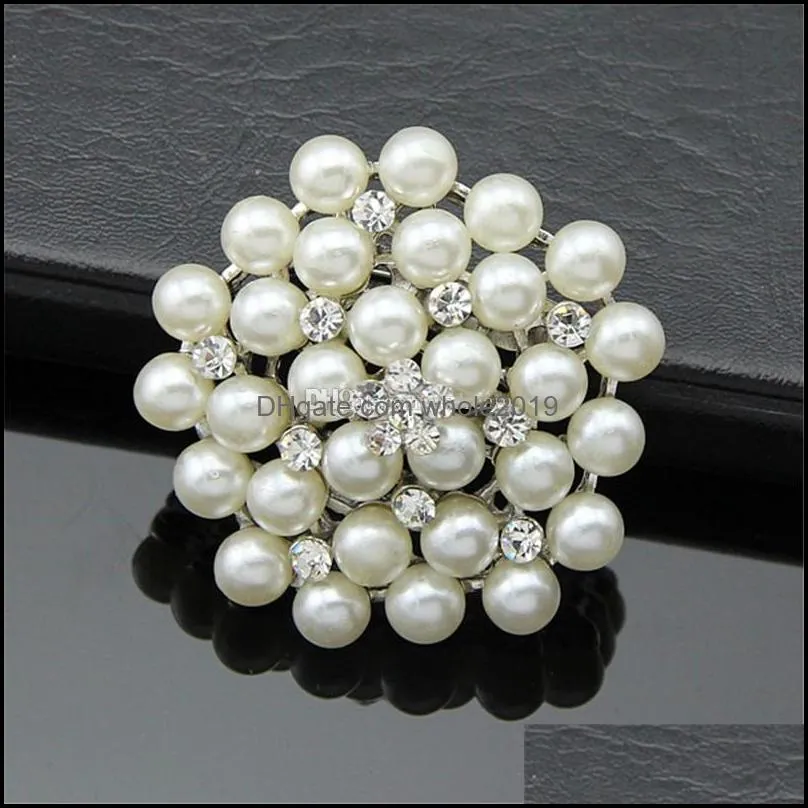 diamond pearl brooches pins corsages scarf clips silver gold lapel pins brooches wedding jewelry for men women gift