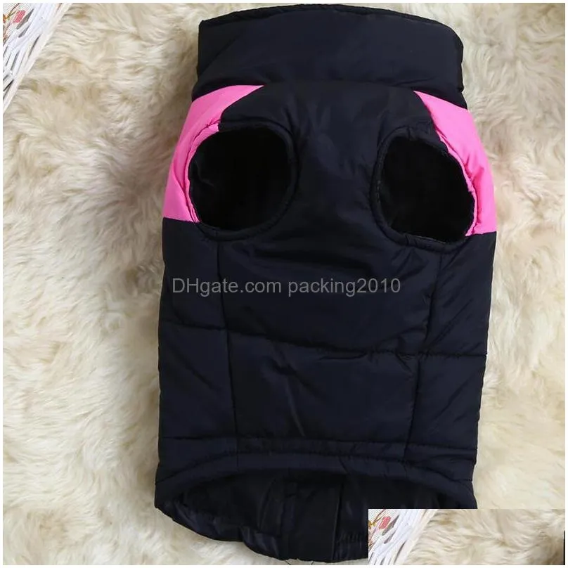 autumn and winter pet dog clothes ski suit outdoors cotton padded vest w ventilation jacket fashion cloth new arrival 4 8zz m2