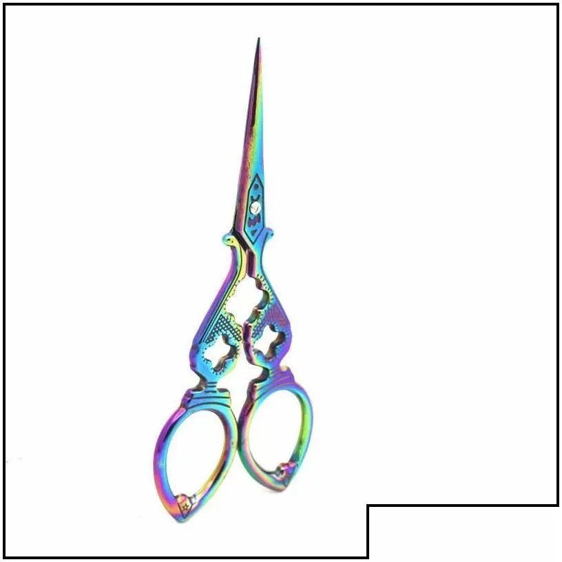 craft tools sewing embroidery vintage scissor craft gold zigzag tailor scissors for fabric thread cutter tools handicraft 20220510 d