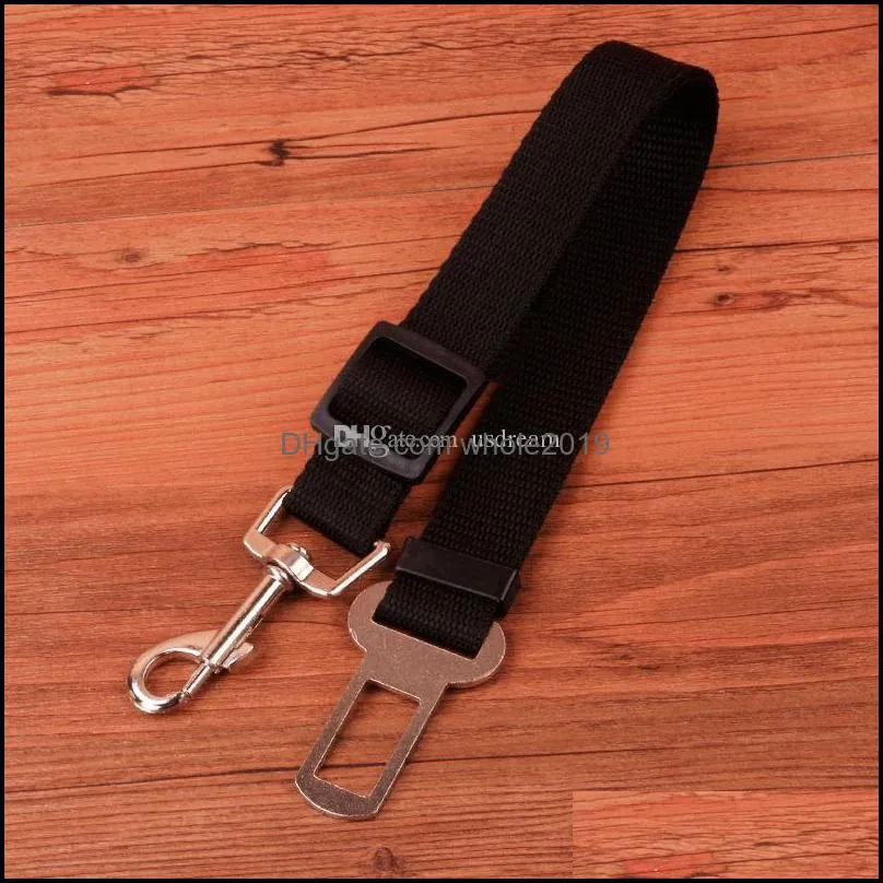 adjustable dog cat car safety belt seat belt leash leash harness vehicle seatbelt pet dog accessories