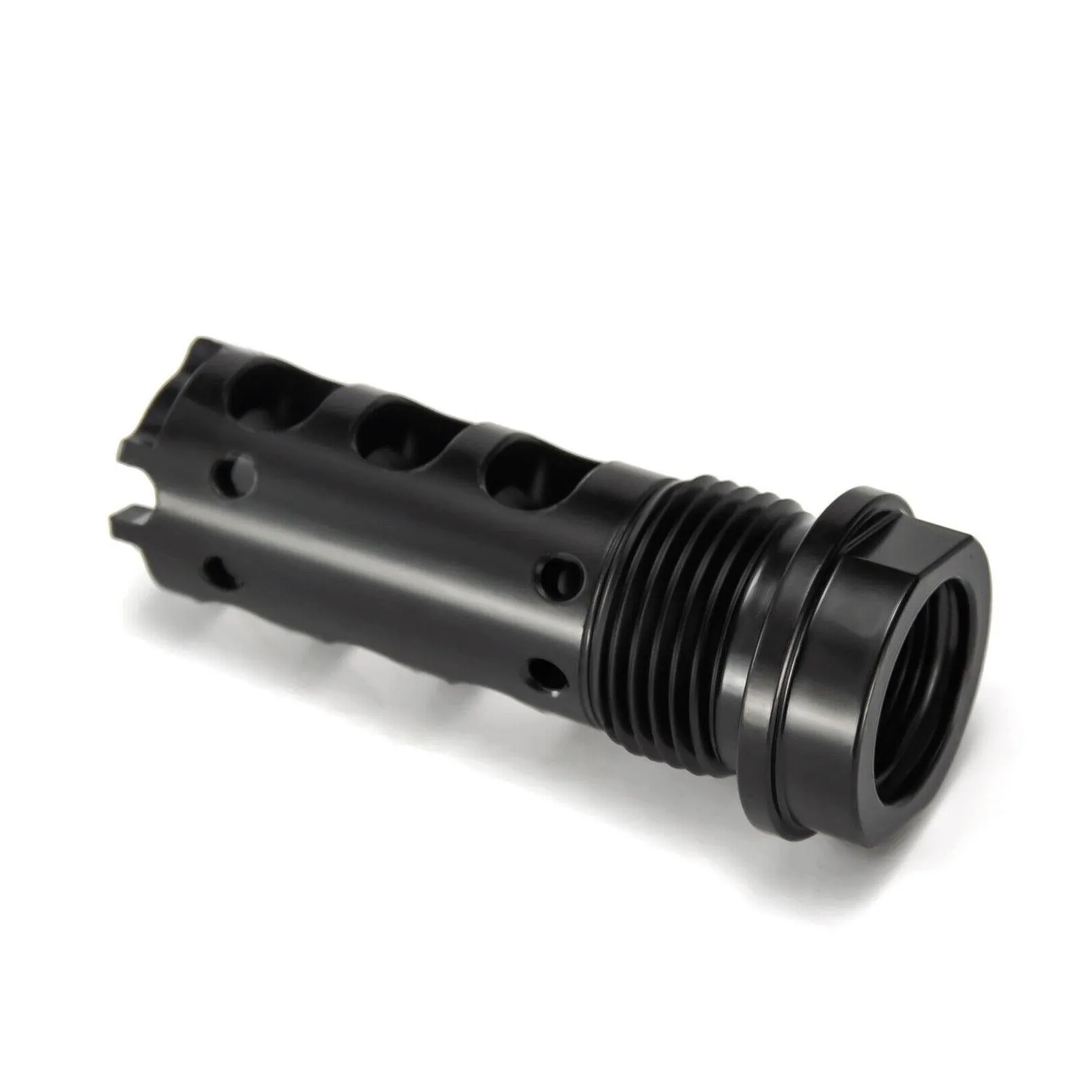 fittings upgrade stainless steel 1/228 5/8x24 muzzle brake compensator 1.375x24 tpi threads mount