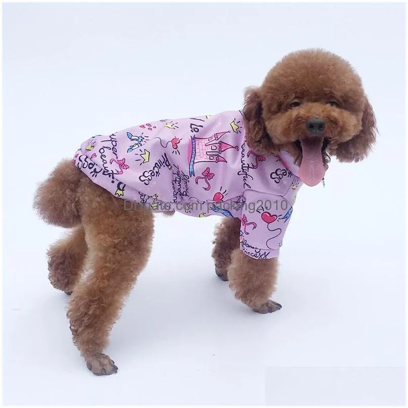 dogs autumn winter plush clothing crown pattern princess sweater small dog pets clothes shipping 6 3ly j2