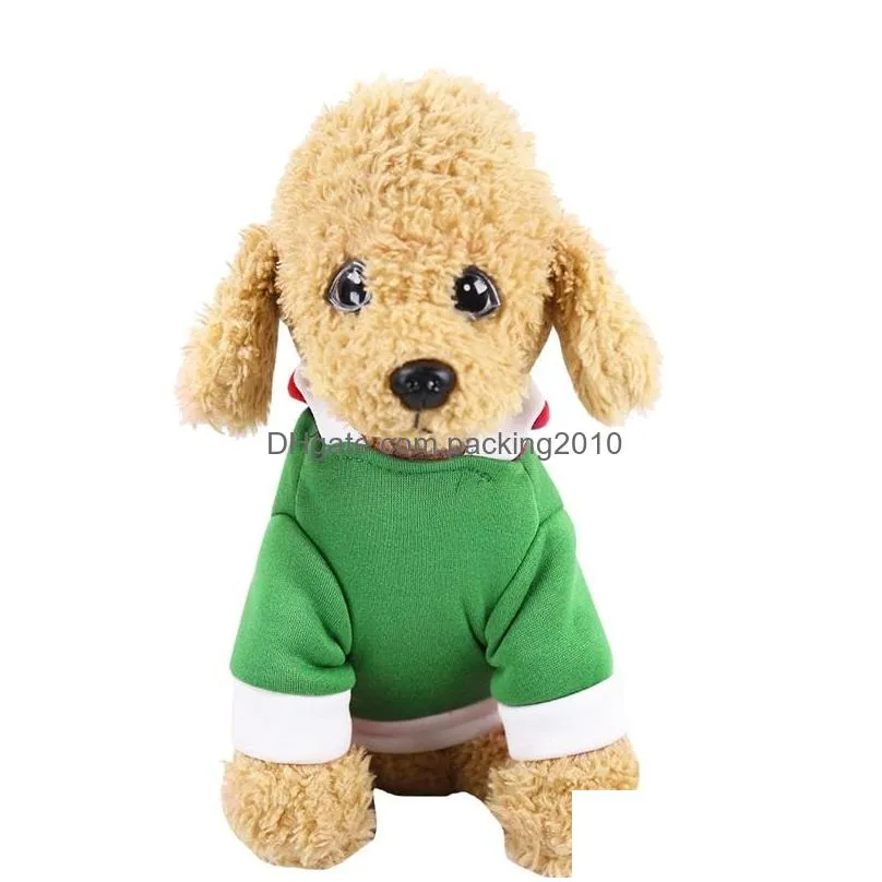 dog apparel christmas pet dog costumes full size warm puggy cat hoodied coats winter xmas party clothes 7 9gg e1