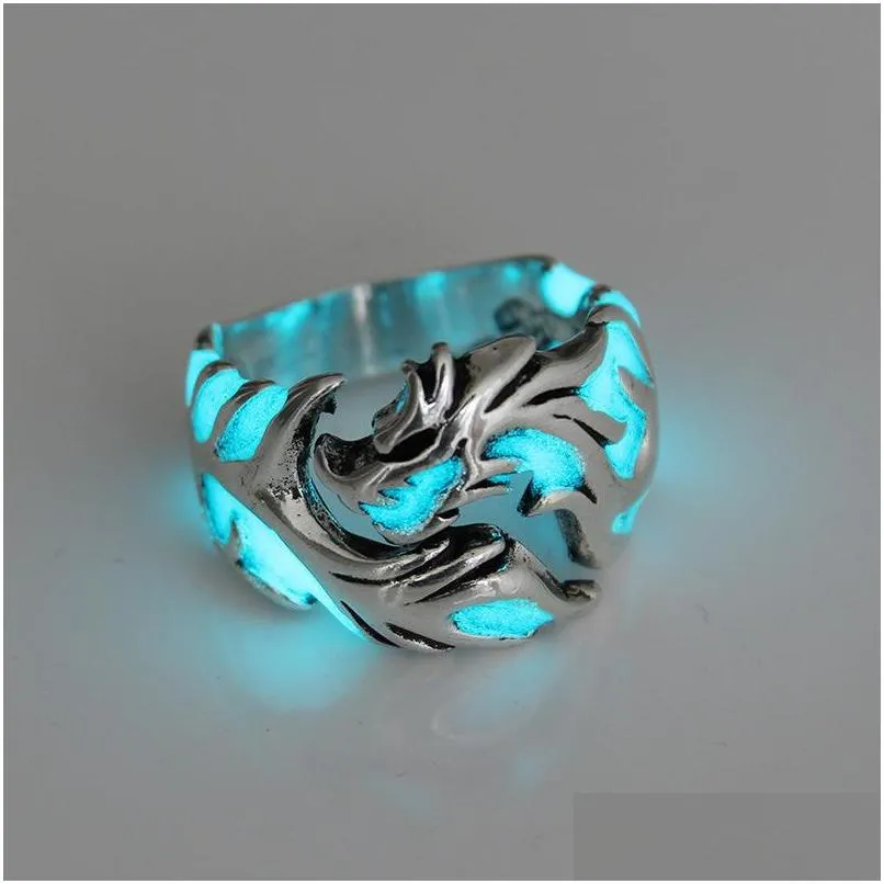 retro individuality ring for women men necessary accessories nightclubs bars personality dragon fashion jewelry rings