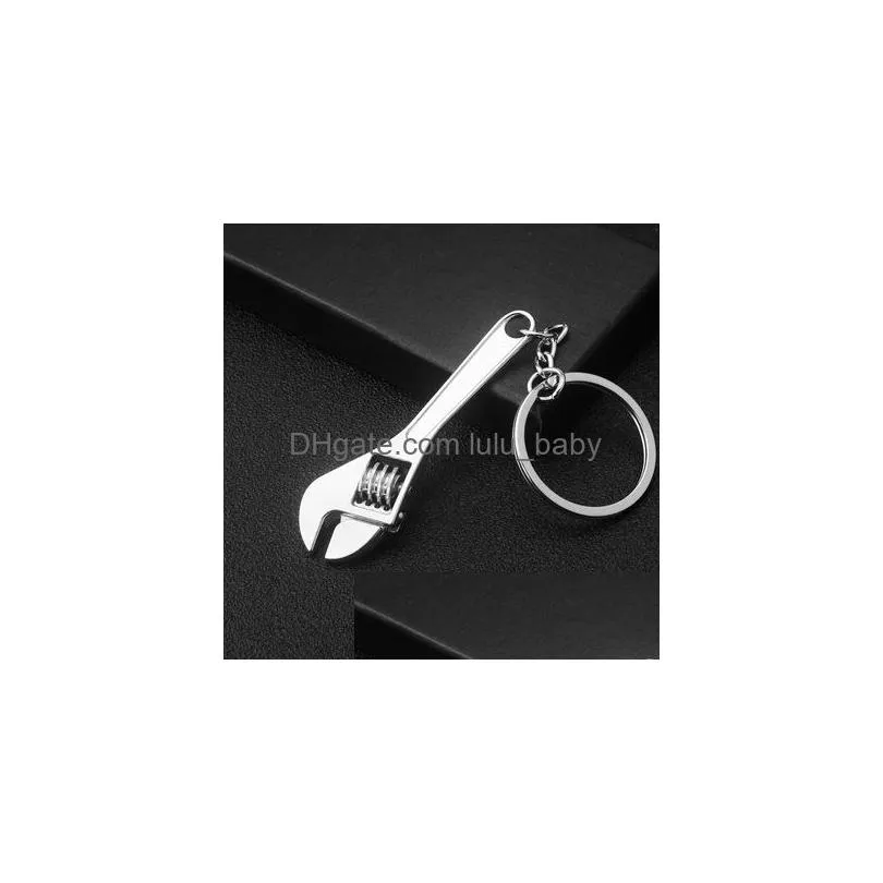 keychains for men car bag keyring outdoor combination tool portable mini utility pocket clasp ruler hammer wrench pliers shovel