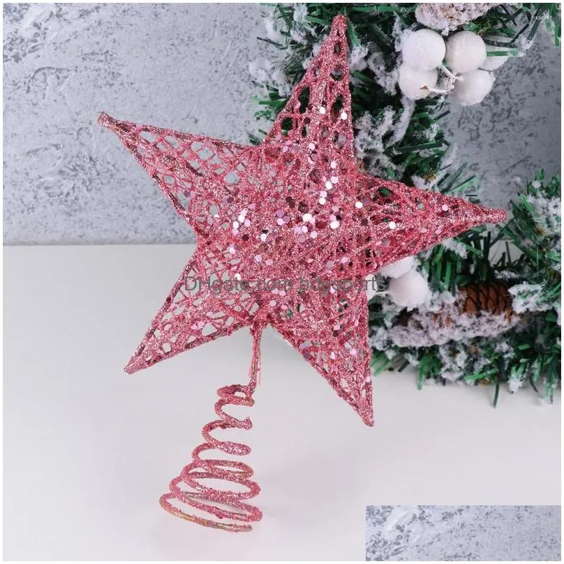 christmas decorations tree topper star xmas toppersdecoration bow decor ornament treetop lightlights gift party hat hugger cross