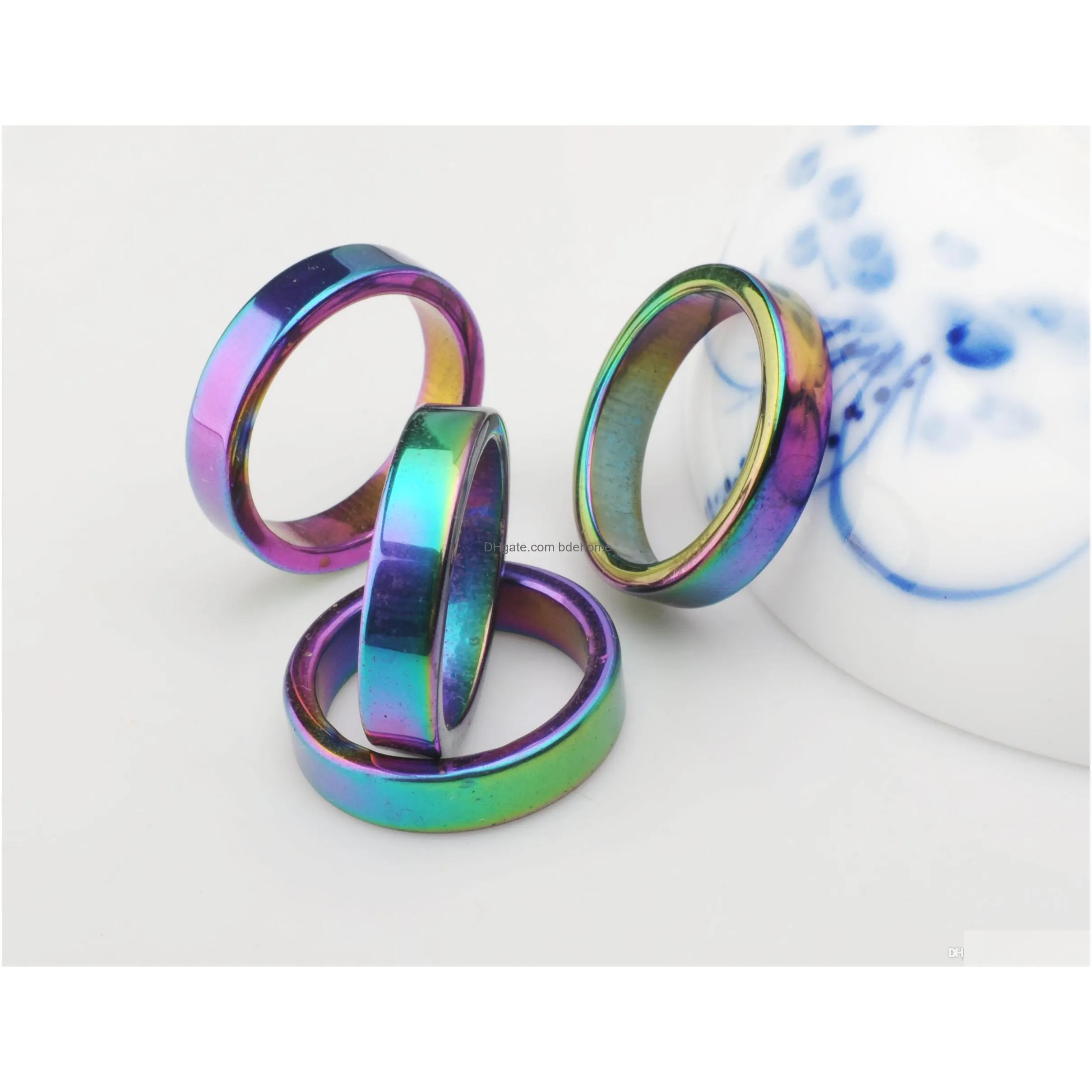 magnetic ring multicolor ring couple magnetic ring jewelry men and women finger code