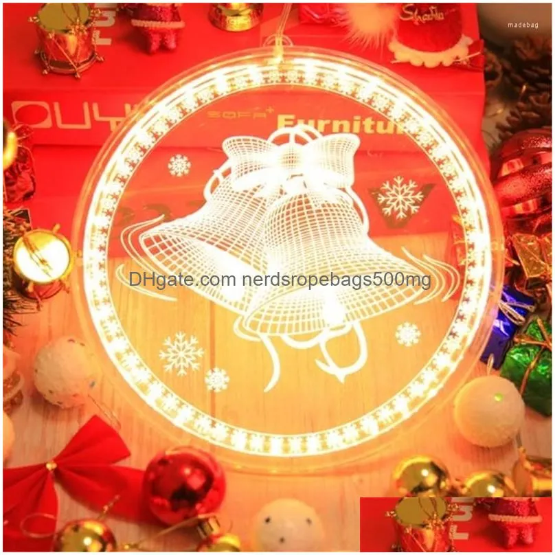 christmas decorations 2022 decoration holiday light hanging string merry led fairy for home lights
