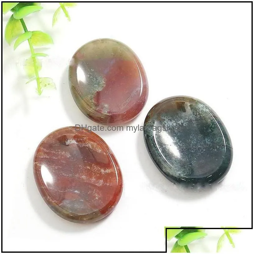 party favor natural stone thumb crystal mas party favor energy yoga healing gem craft gift 45x35mm drop delivery 2021 ho mylarbagshop