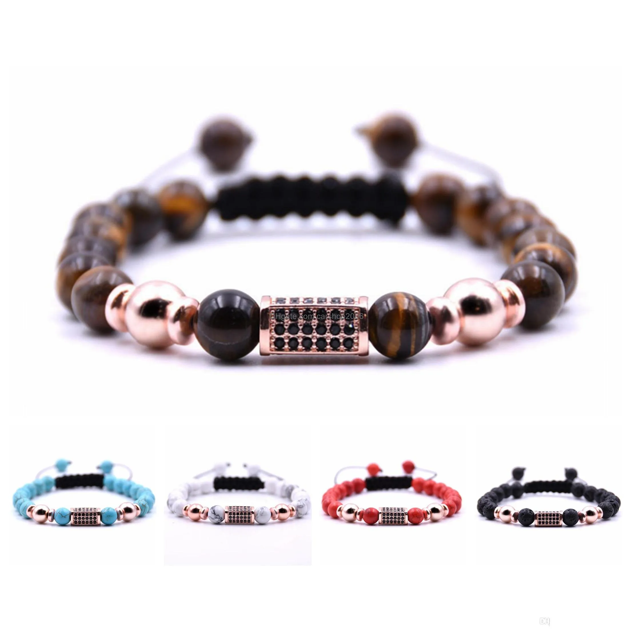 natural stone handwoven bracelets for men and women lowkey taste designer bracelet fashion 