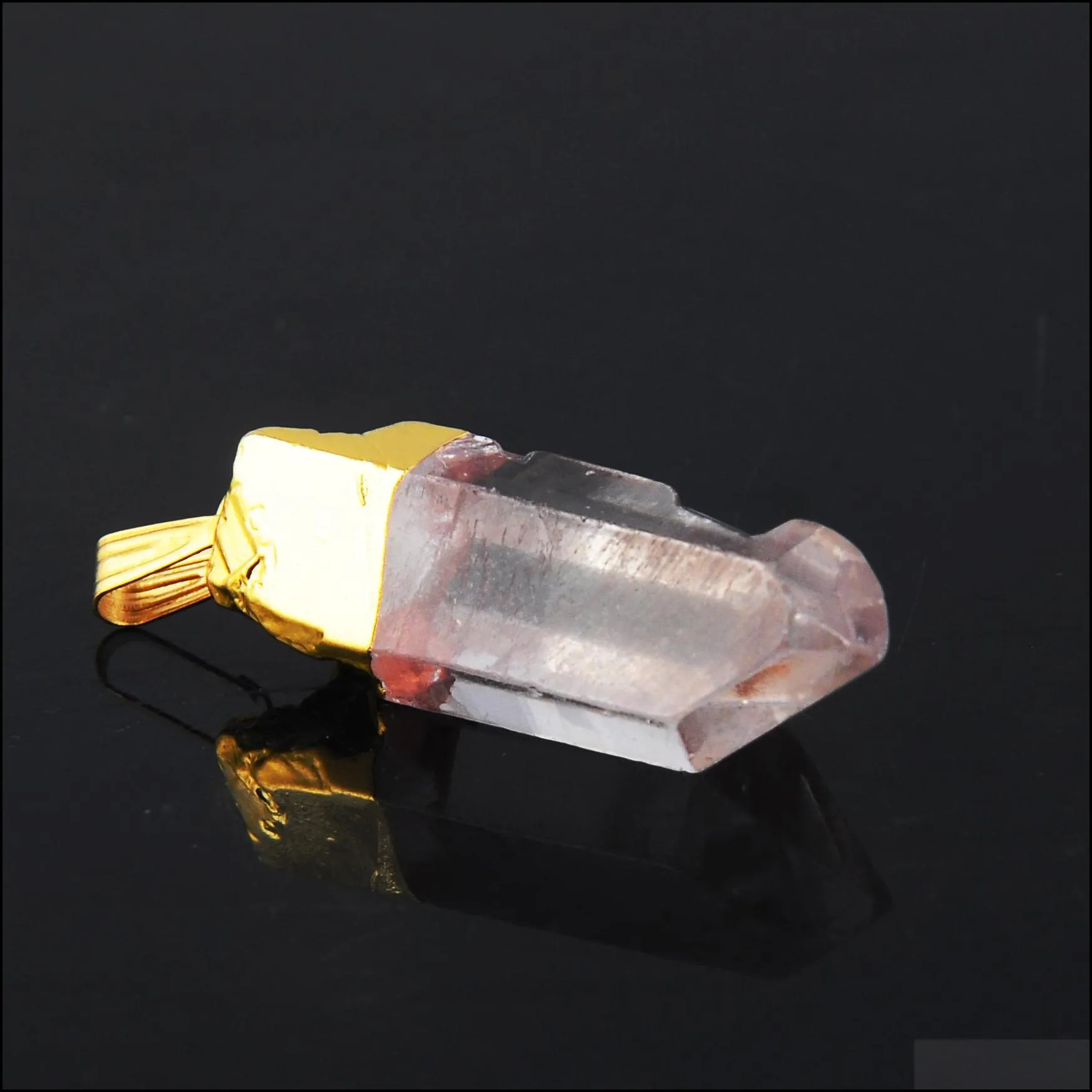 clear quartz necklace reiki healing crystal pendant spiritual natural irregular raw stone necklaces gemstone jewelry for women men