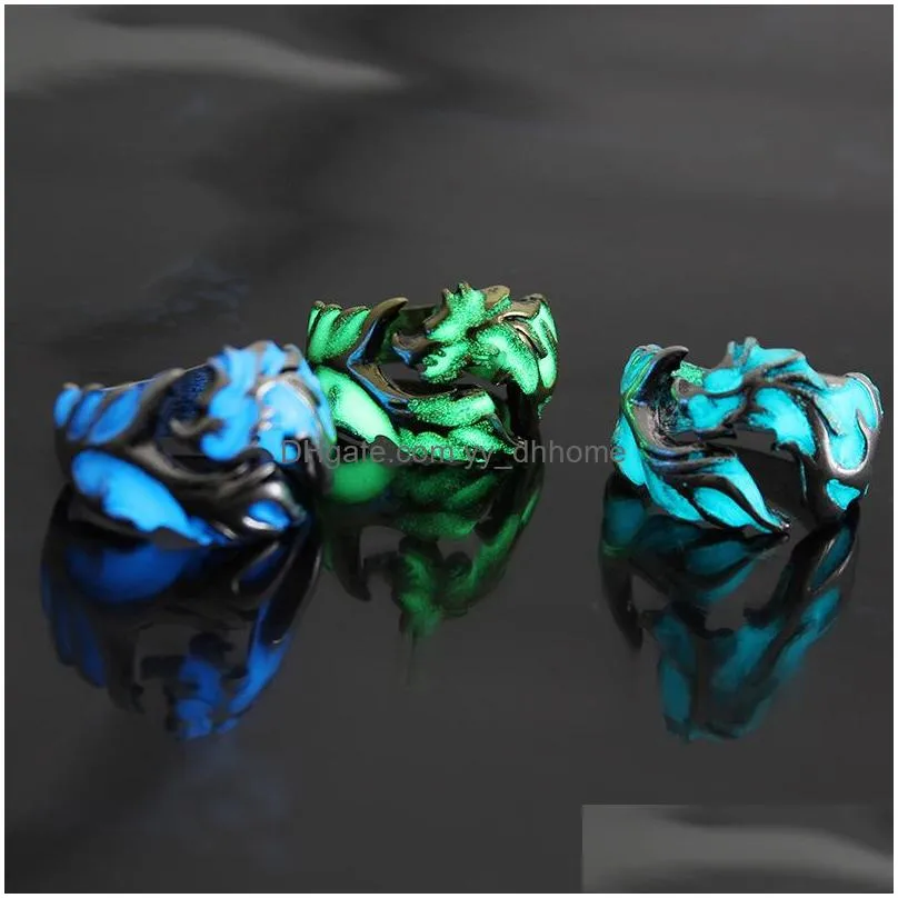 retro individuality ring for women men necessary accessories nightclubs bars personality dragon fashion jewelry rings