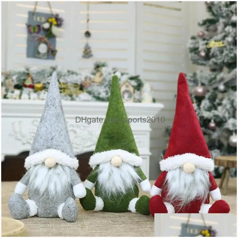 christmas decorations santa faceless doll merry for home gift ornament xmas navidad natal year 2022
