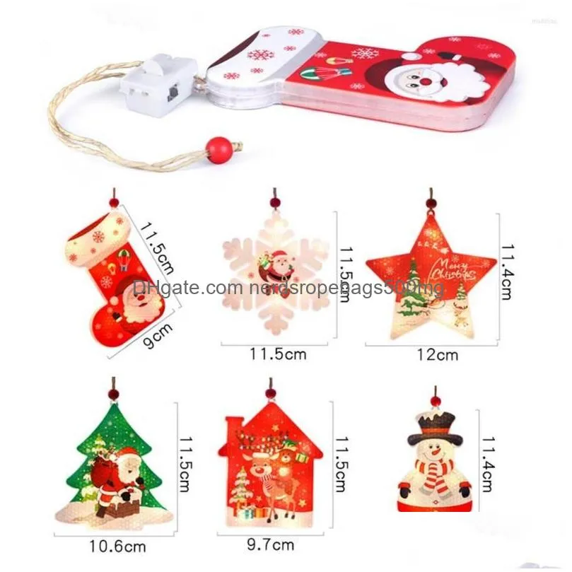 christmas decorations light ornament exquisite flashing function ps tree hanging decoration for indoor decor
