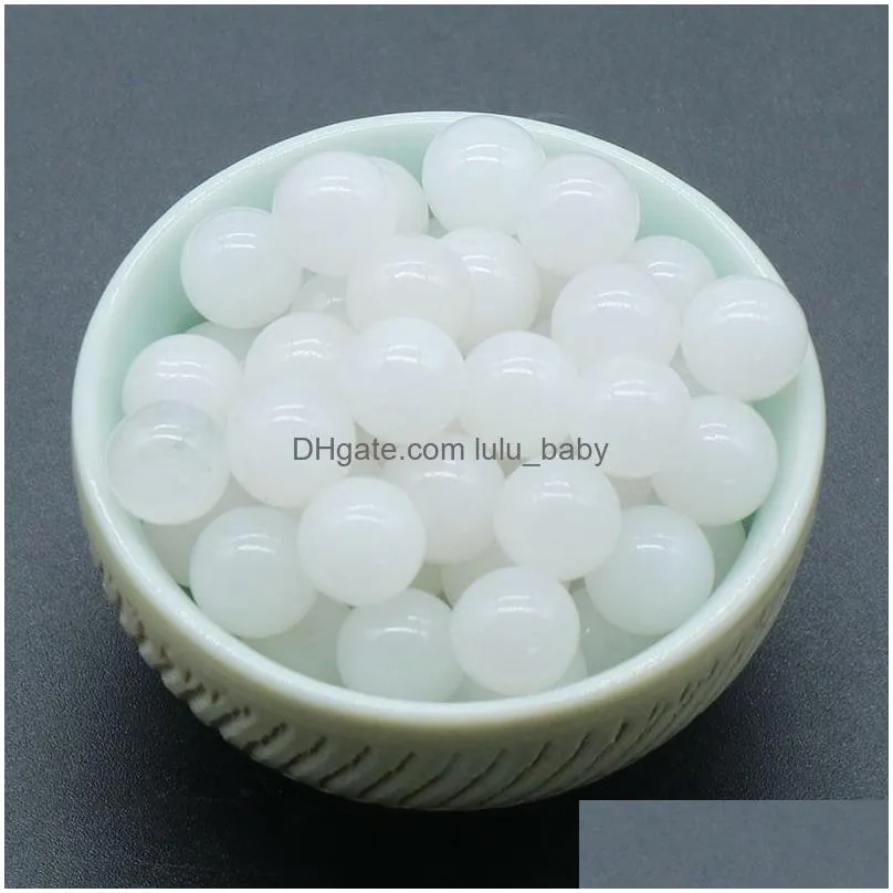 natural 8/10/16/18/20mm nonporousball no holes undrilled chakra black onyx gemstone sphere collection healing reiki decor stone balls