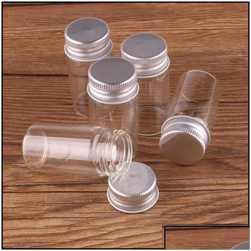 storage bottles jars 10ml 15ml 20ml 25ml 30ml1oz 40ml 50ml 60ml2oz transparent glass spice bottles jars terrarium with sier screw