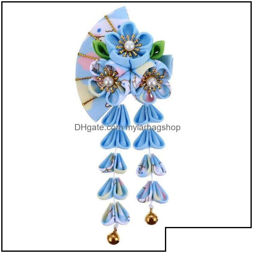 party favor event supplies festive home garden japanese style hairpin tassel hair clip classical headdress decoration drop delivery 2021