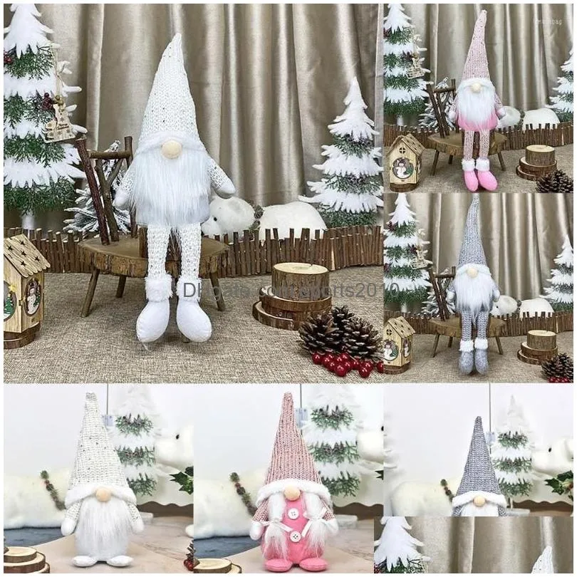 christmas decorations santa faceless doll merry for home gift ornament xmas navidad natal year 2022