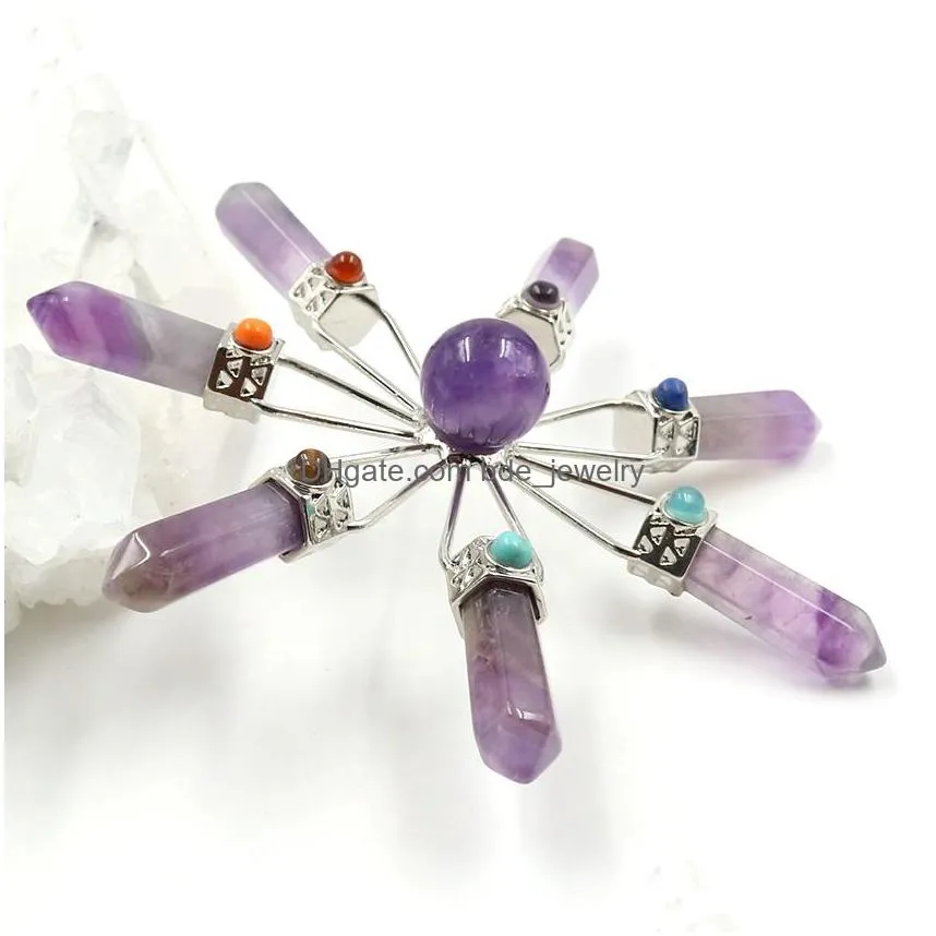 natural pendant men and women ornaments crystal transfer beads energy 2019 products