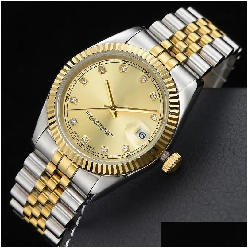 couples watches 28/31/36/41mm stainless steel strap japanese movement quartz wristwatches super luminous women men watch montre de luxe