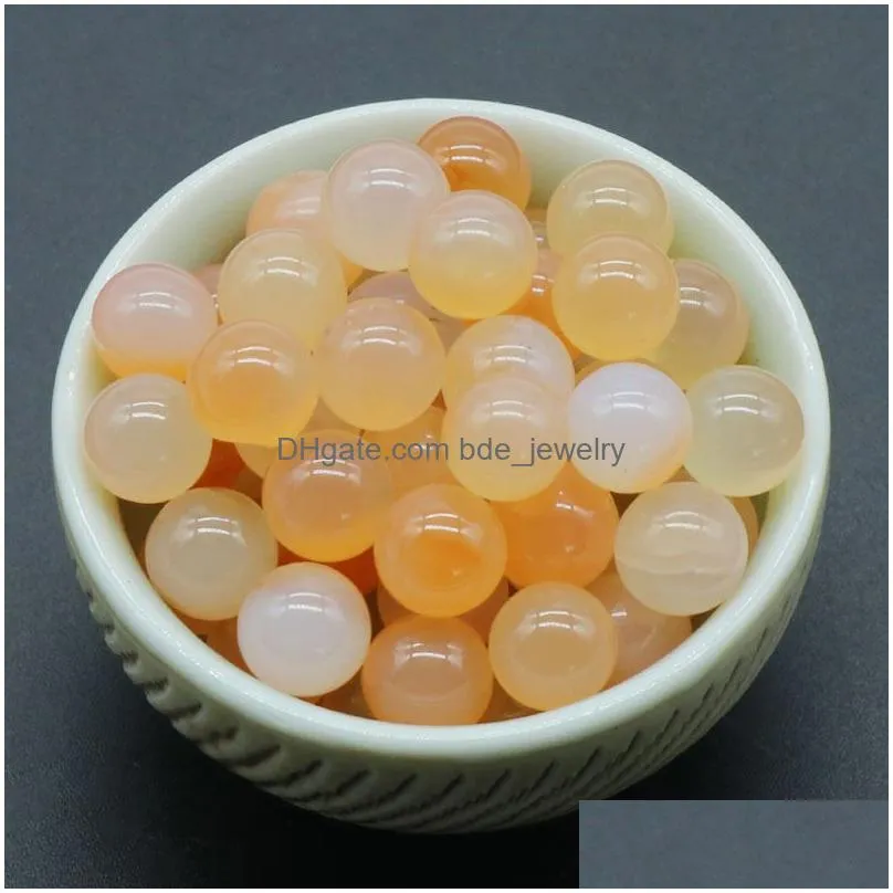 natural 8mm nonporousball no holes undrilled chakra gemstone sphere collection healing reiki decor flourite stone balls beads