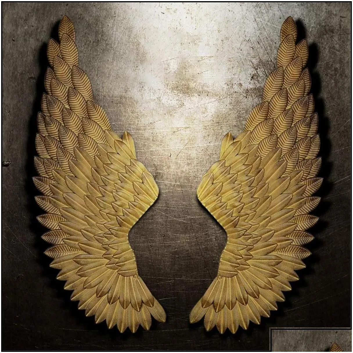 christmas decorations wall decoration angel wings retro metal bar coffee shop home bedroom living room decor christmas industry drop