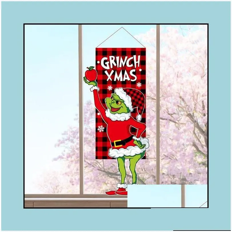 christmas decorations christmas decorations 2023 door hanging banner faceless doll merry tree for home xmas ornaments pendant navida