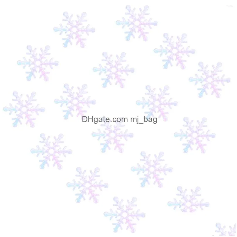 christmas decorations table scatter snowflakes snowflake winter holiday sequin cake xmas decoration fabric