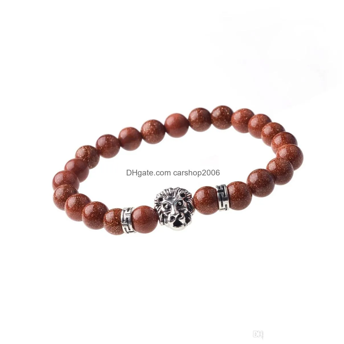 buddhist faith charm bracelet natural stone yoga gem prayer bracelet unisex