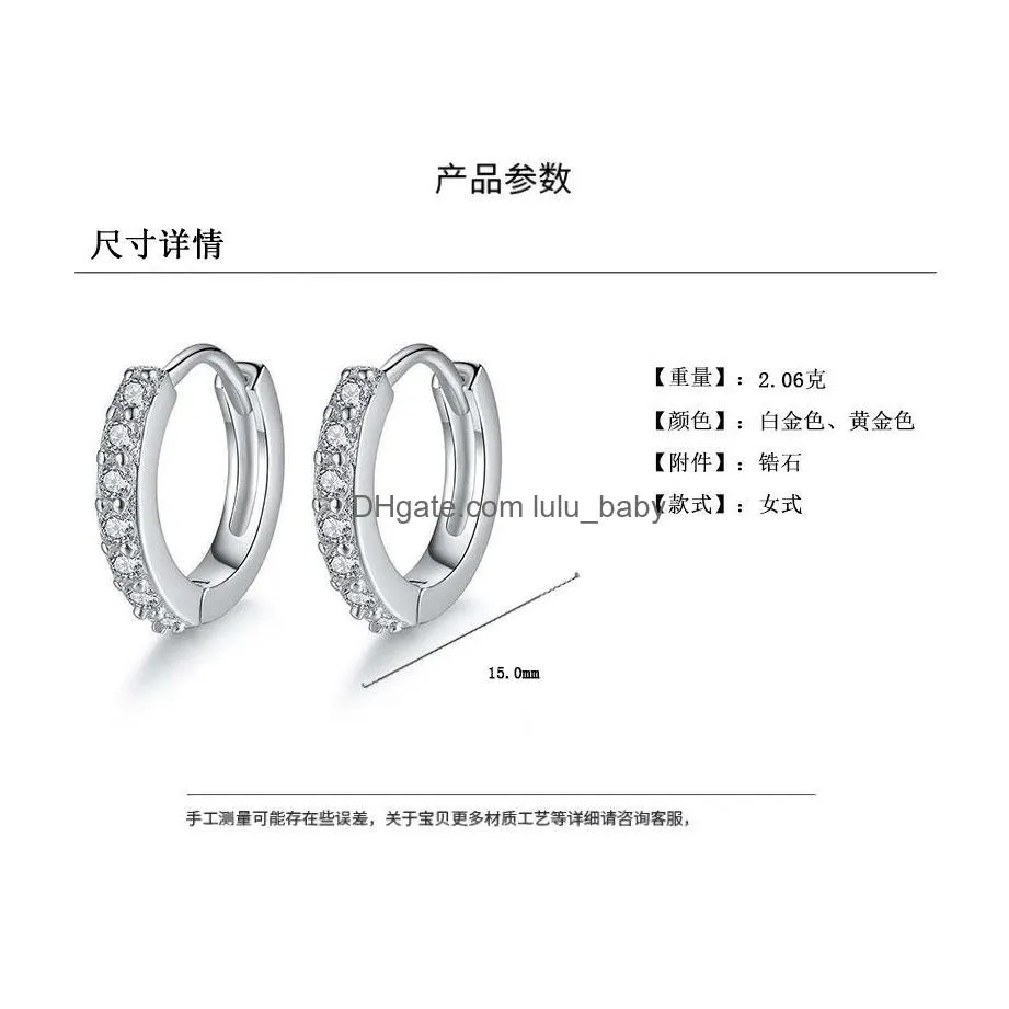 silver gold hoop dangle earrings for women luxury fine small huggie earring designer origin fashion jewelry gifts 2022