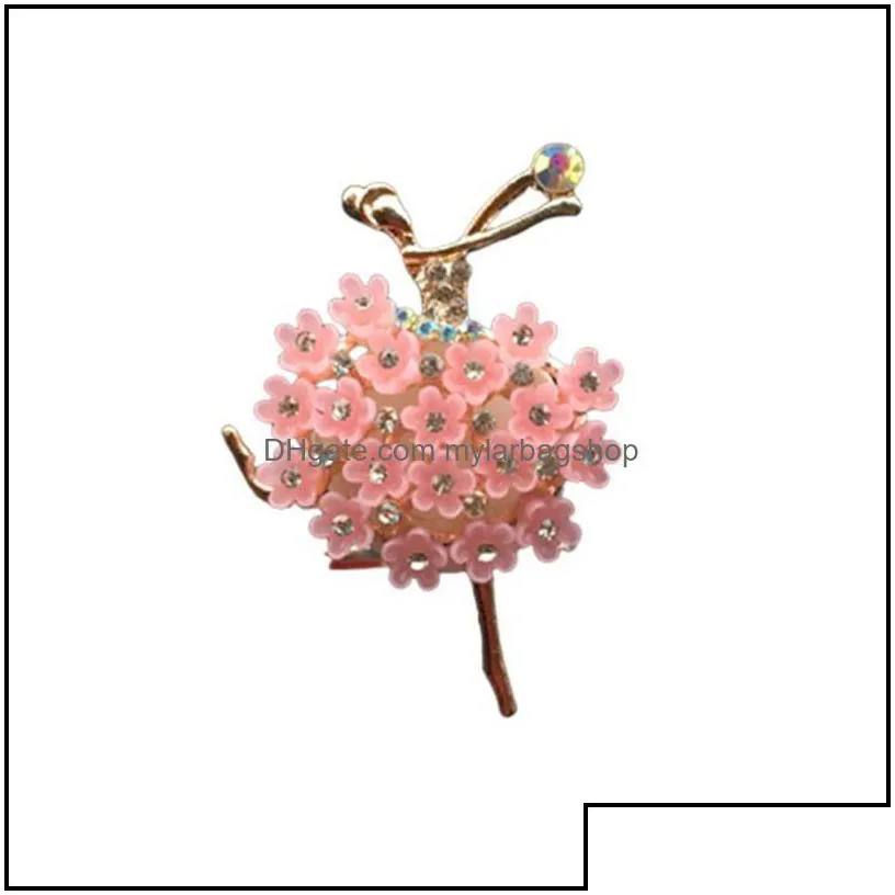 party favor event supplies festive home garden car air vent fragrant per clip lovely alloy resin ballet girl interior decoration easy