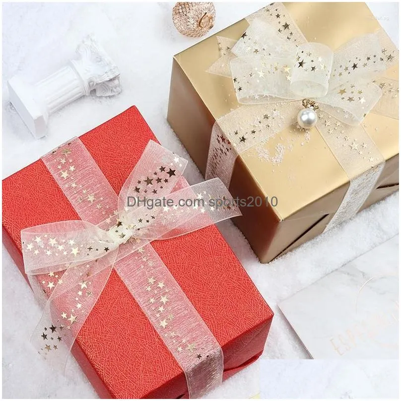 christmas decorations satin ribbon wholesale gift wrapping decoration handmade diy roll cloth