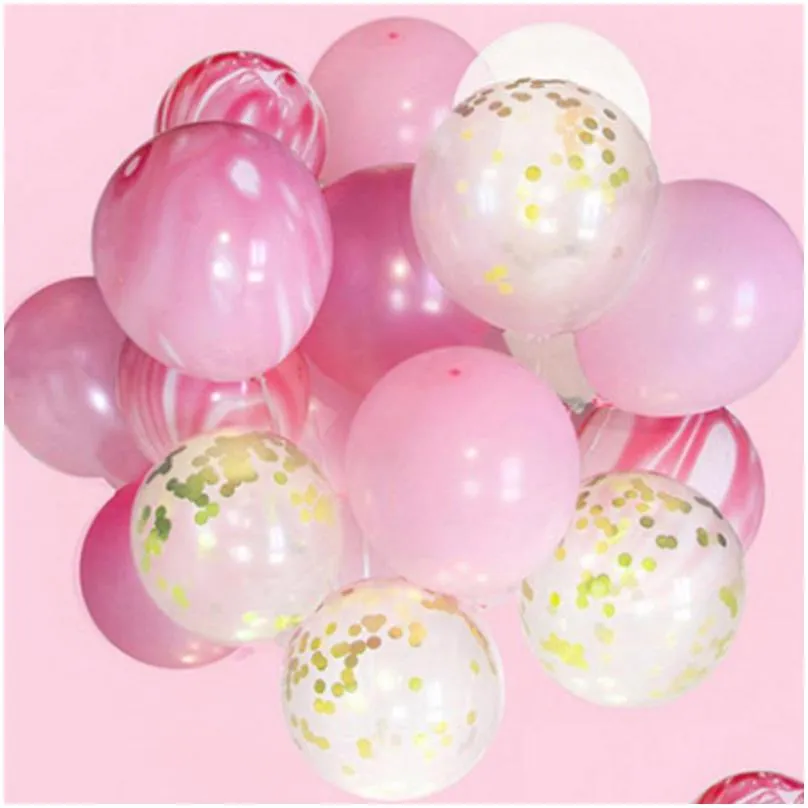 20pcs 12inch multicolor sequins balloons colorful latex balloon for decorations wedding festival ballon party supplies 383 n2
