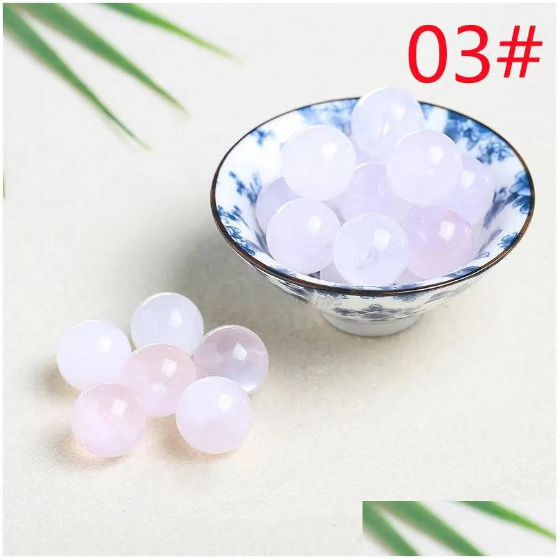 multicolored crystal without porous beads loose beads diy jewelry accessories earrings semifinished jades