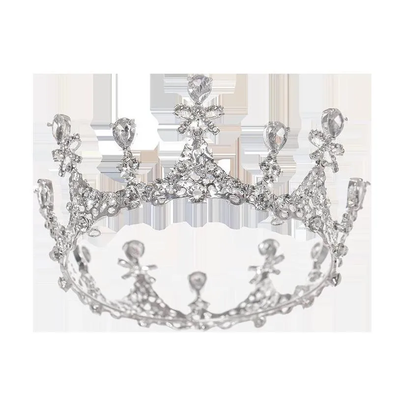 2021 beautiful princess headwear chic bridal tiaras accessories stunning crystals pearls wedding tiaras and crowns 12110