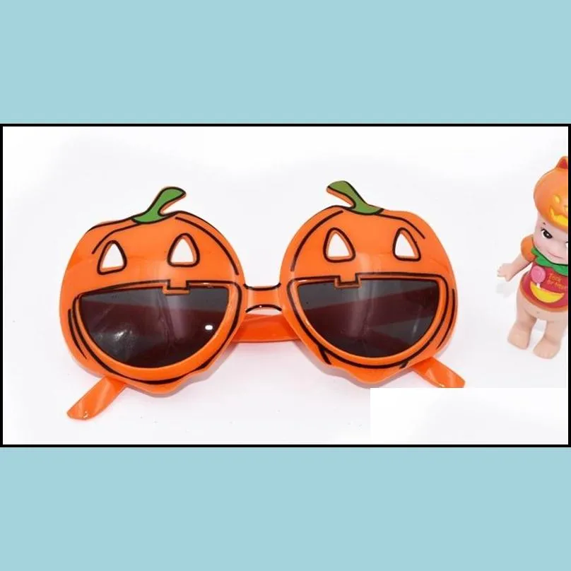 amusing halloween pumpkin sunglasses party favors festive event props creative funny glasses novelty gift 6 8sf c