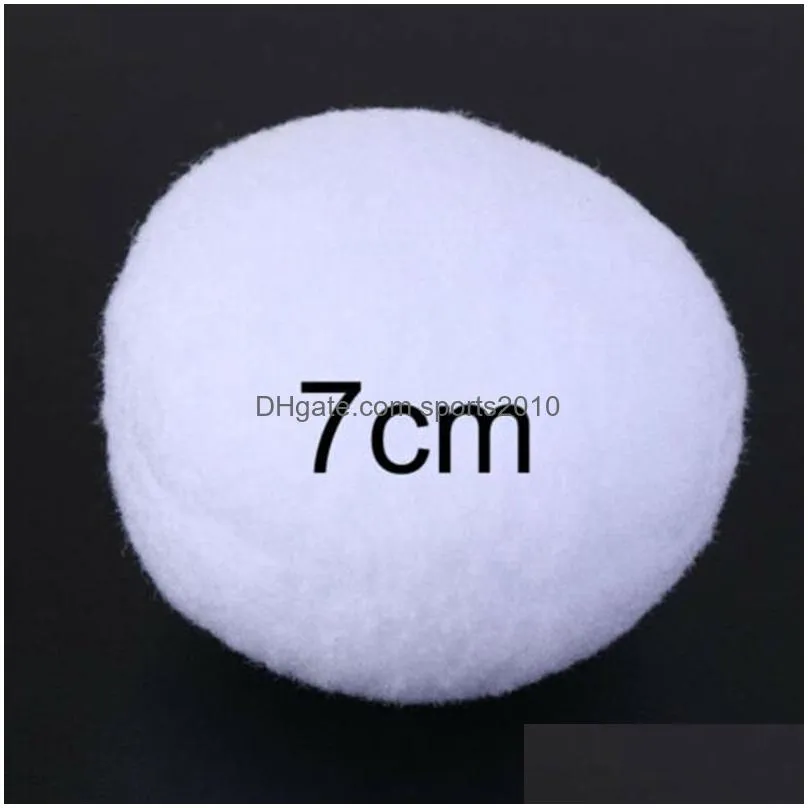 christmas decorations 100pcs 70mm simulation snowballs indoor snowball fight game home decor