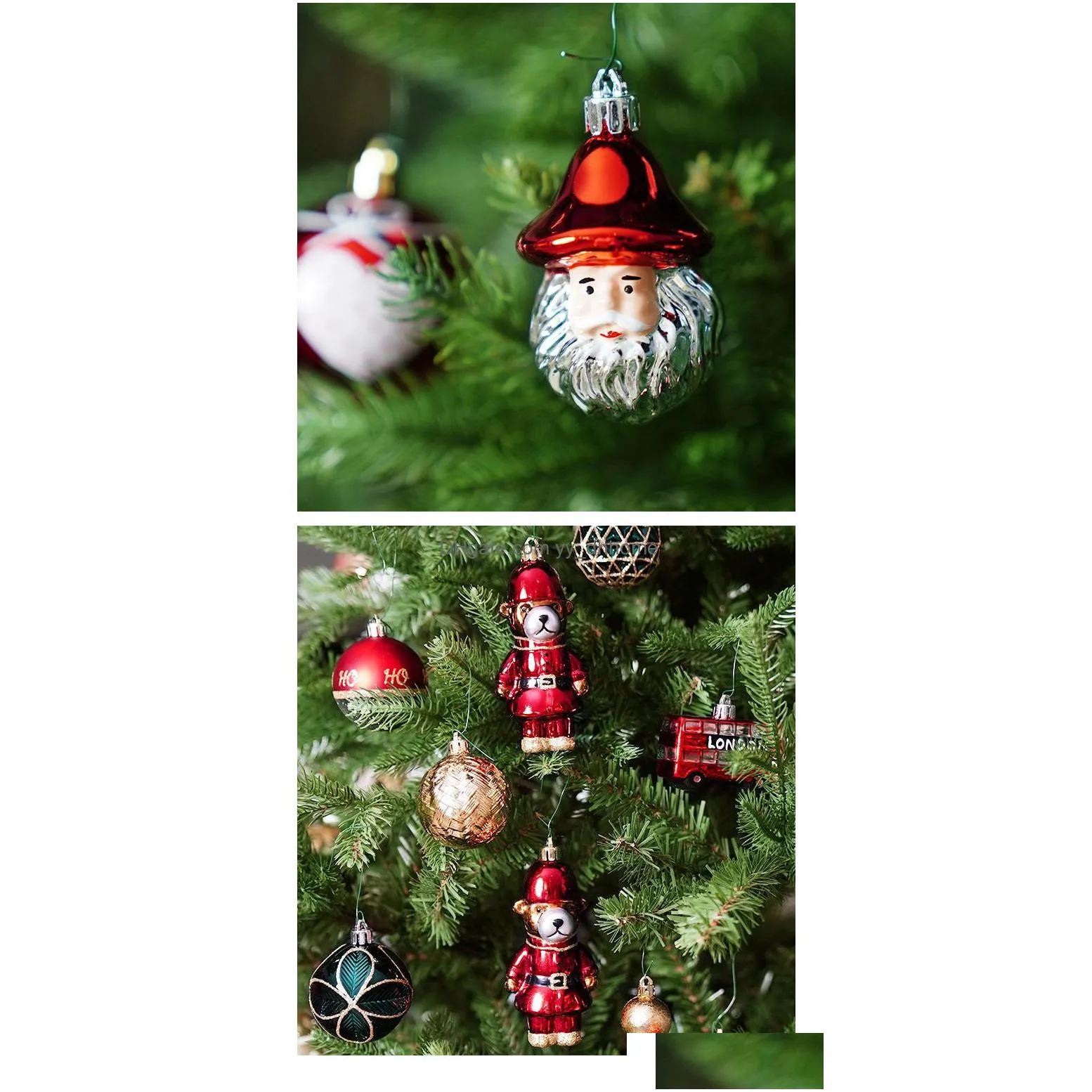 christmas decorations tree set arrange hangings pendant decoration colorful ball diy ornament ballchristmas