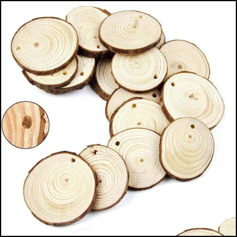 christmas decorations a perforated log chip diy polished tree ring pine chip shooting prop background wall decoration 0 45yr r2