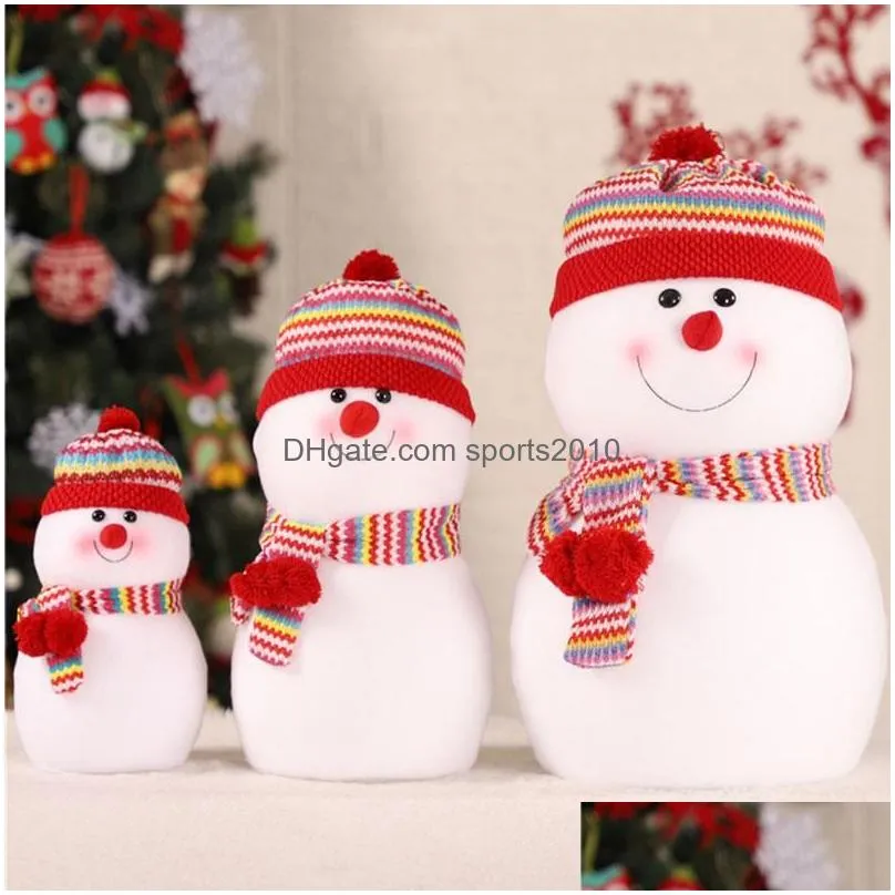 christmas decorations happy year bubble snowman doll creative cartoon pendant ornament childrens birthday party home wedding