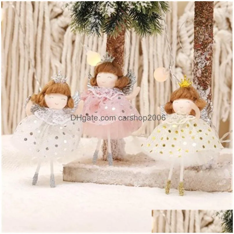 christmas decorations angel doll merry navidad for home cristmas ornament xmas natal 2022 year decorchristmas