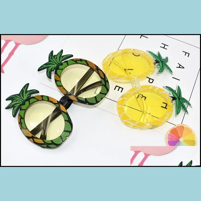 hawaii beach pineapple eyeglasses creative funny glasses for cosplay christmas wedding decoration event party supplies 7 8sf c