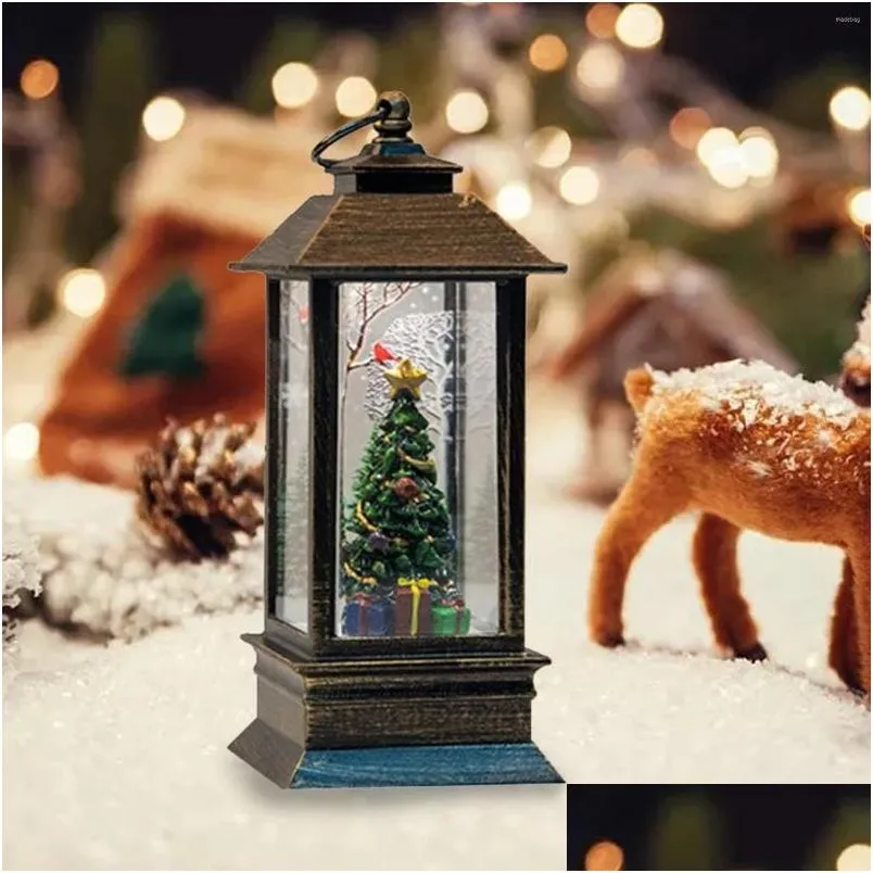 christmas decorations interior small hanging pendant wind drop ornaments lantern desktop decoration scene layout home navidad