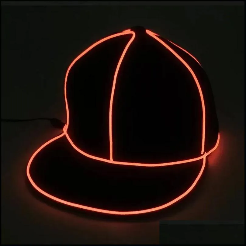 led party hats hip hop hats mens new design baseball cap classical sun hat mens golf cap autumn winter christmas for party 128 n2