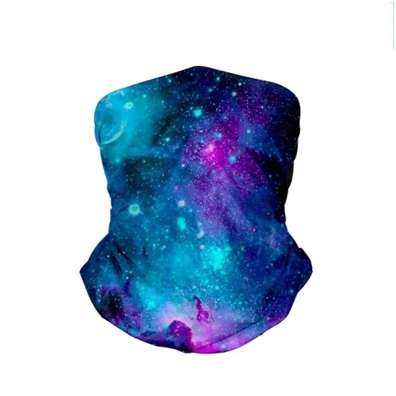 multi purpose face mask pest control visor brimless hat starry sky magic headcloth the galaxy printed dust mouth masks new arrival 7 5ml