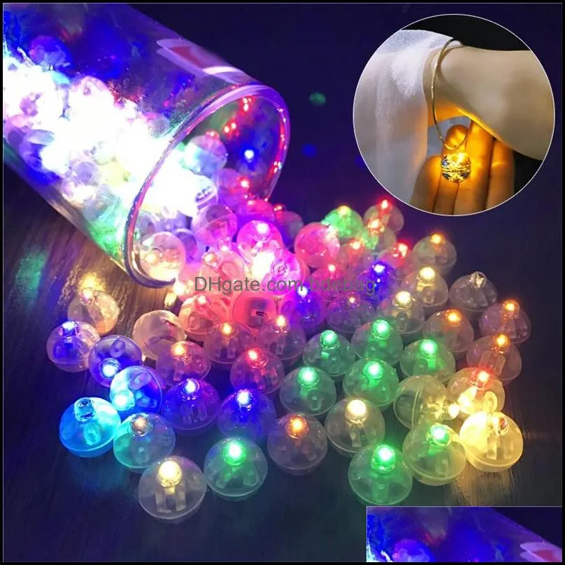 luminous electron lights bead plastic round retro diy accessories material lamps indoor birthday party decor lamp 15mm 0 46by n2