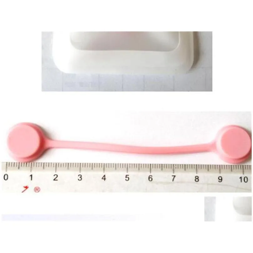 data line fixedclip multifunction silicone mobile phone magnet headset style magnetic attraction bobbin winder cordclip 1sl